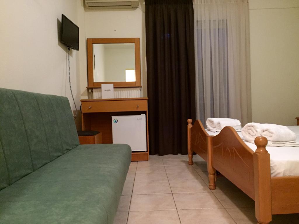 Apollon Hotel Paralía Dış mekan fotoğraf